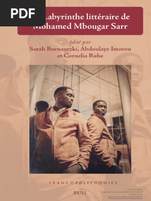 Labyrinthe littéraire de Sarr PDF 