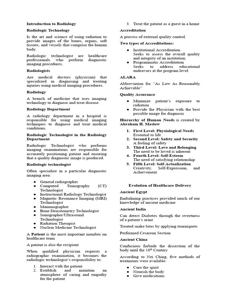 Radiology: A Guide for Technologists | PDF | Radiology | Medical Imaging