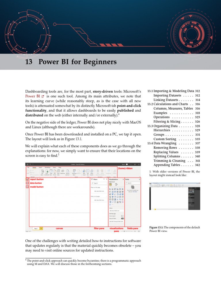 Power BI Beginner's Guide: Data Import & Modeling | PDF | Computer ...