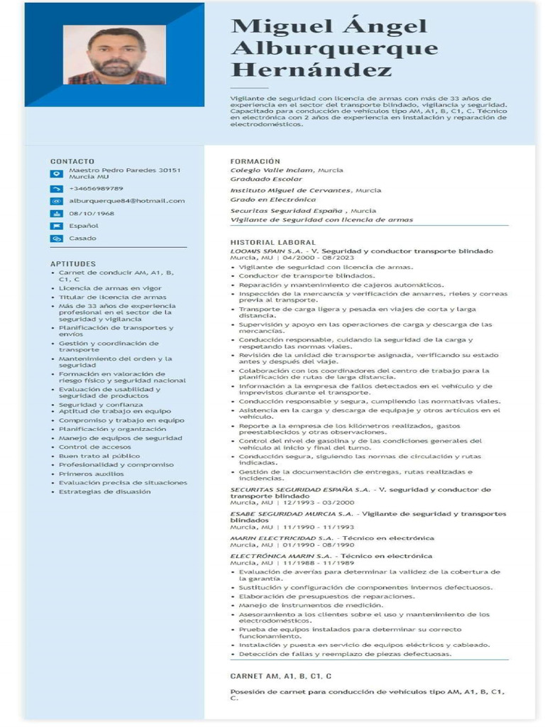 CV1 | PDF