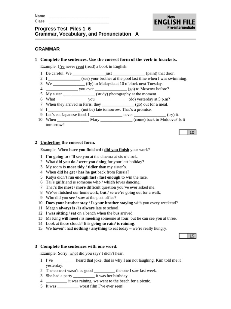 pre-intermediate-progress-test-standard-level-pdf