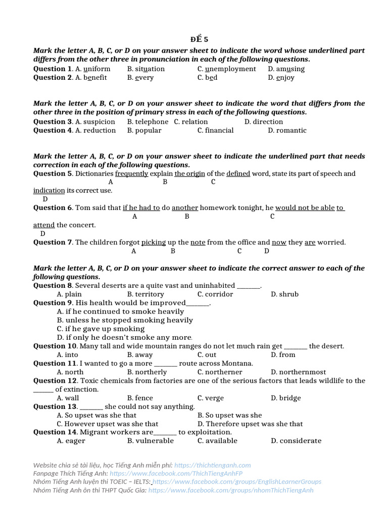 Bài Tập Tiếng Anh Lớp 5 - PDF | PDF | Learning | Intelligence Quotient
