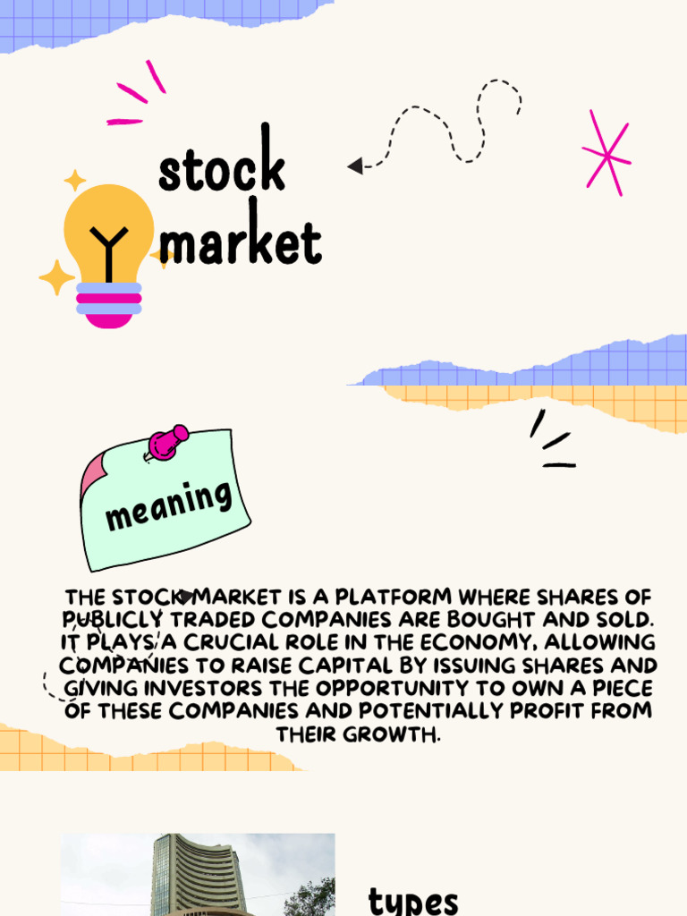 HOW TO LEARN STOCK MARKET PDF visual data 6