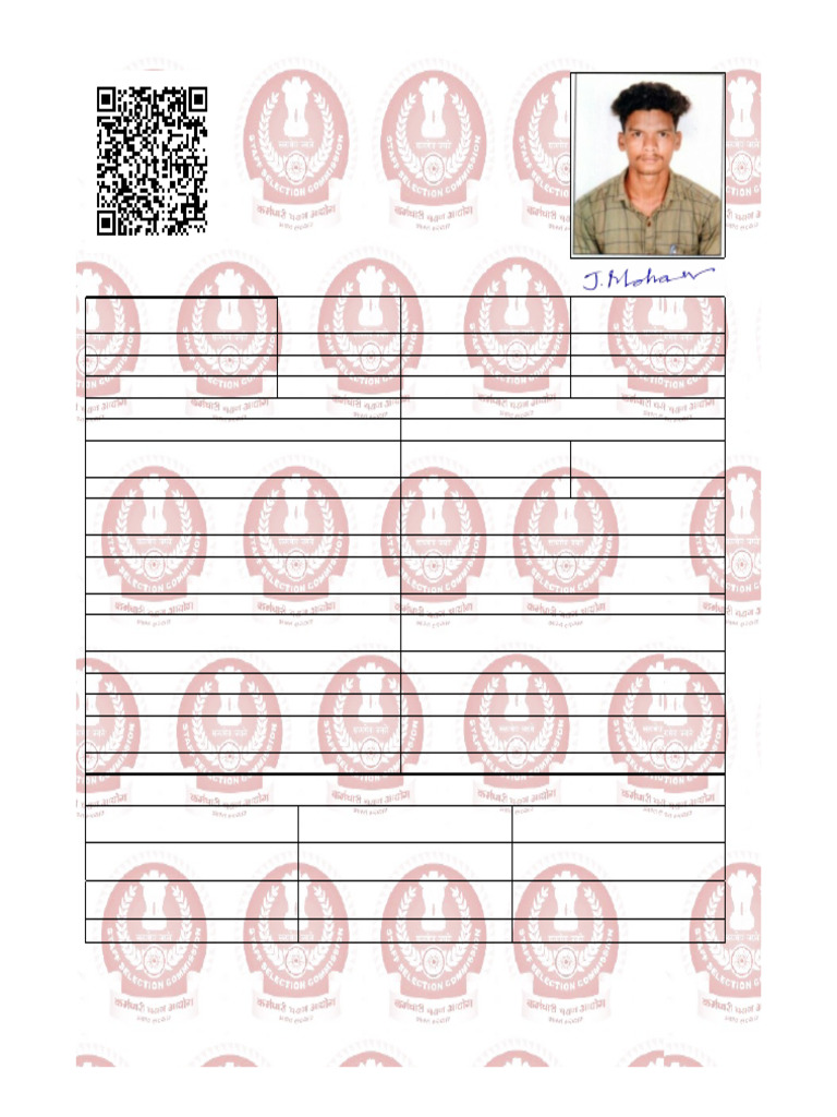 CAPF Constable GD Exam Application 2024 | PDF