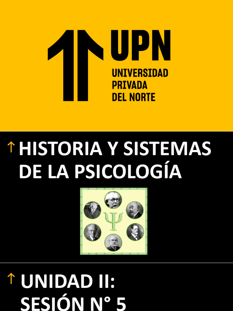 Sesión N 5 Historia Y Sistemas De La Psicología Pdf Behaviorismo