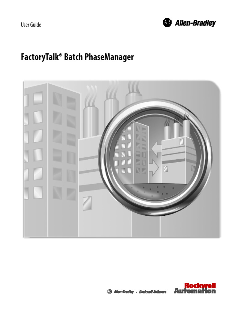 Factorytalk Batch PhaseManager | PDF | Microsoft Windows | Programming