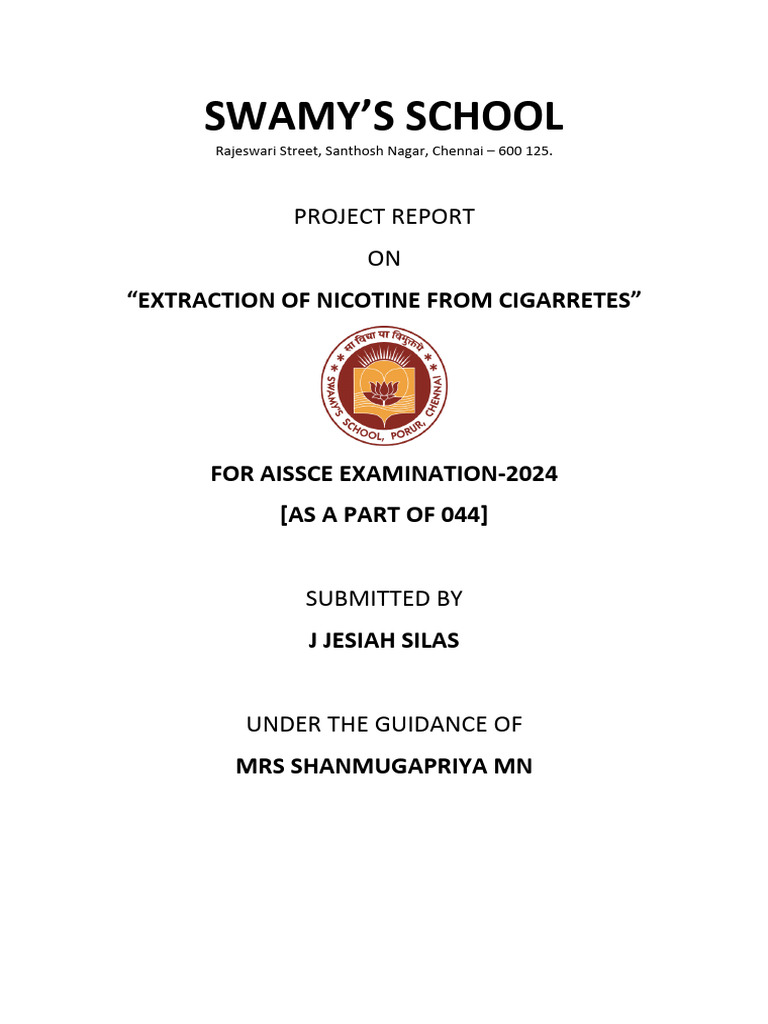 Project - 1st Page | PDF
