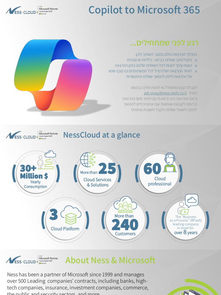 Copilot for Microsoft 365 Overview | PDF | Microsoft Excel | Microsoft ...