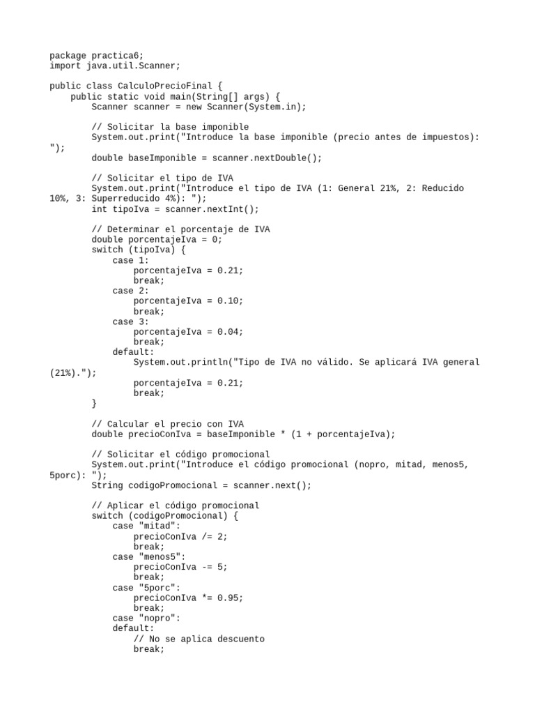Ejercicio 2 | PDF