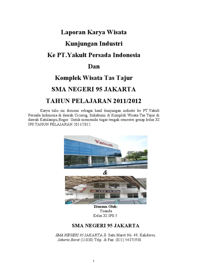 Laporan Karya Wisata