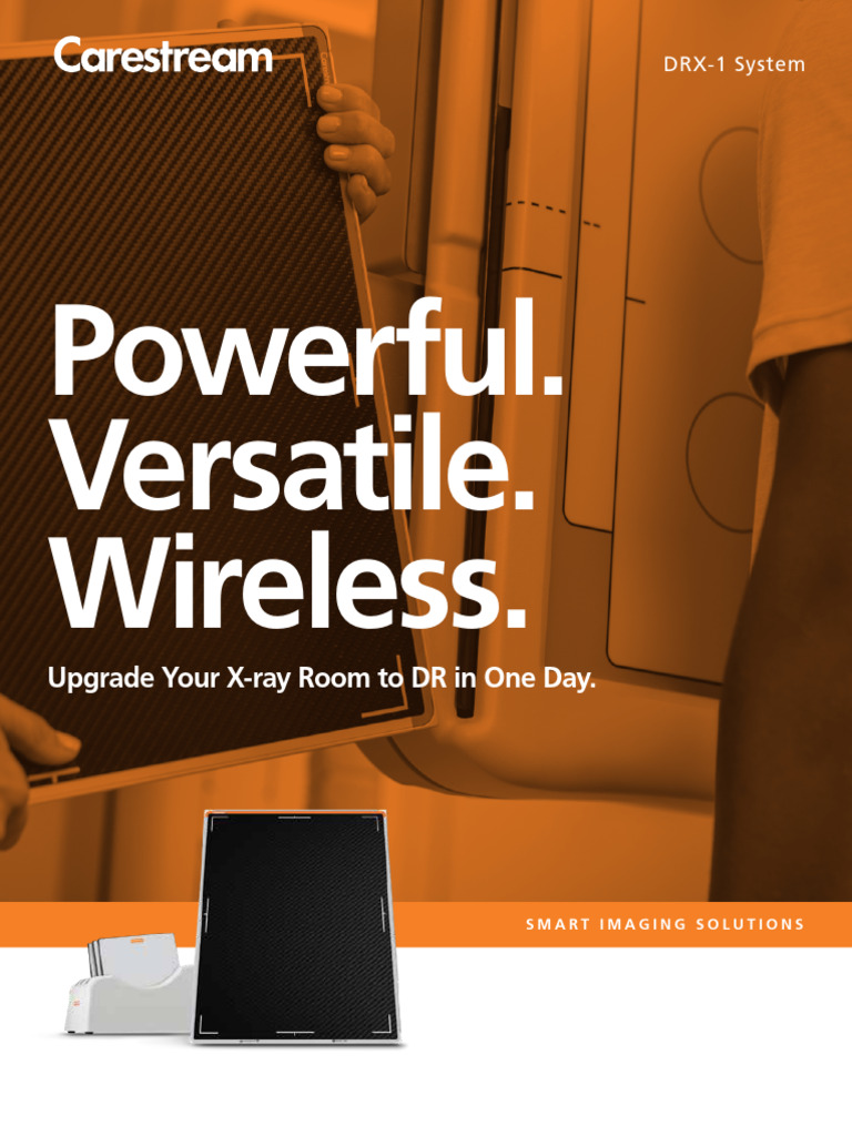 DRX-1 System: Upgrade to Wireless DR | PDF | X Ray | Radiography