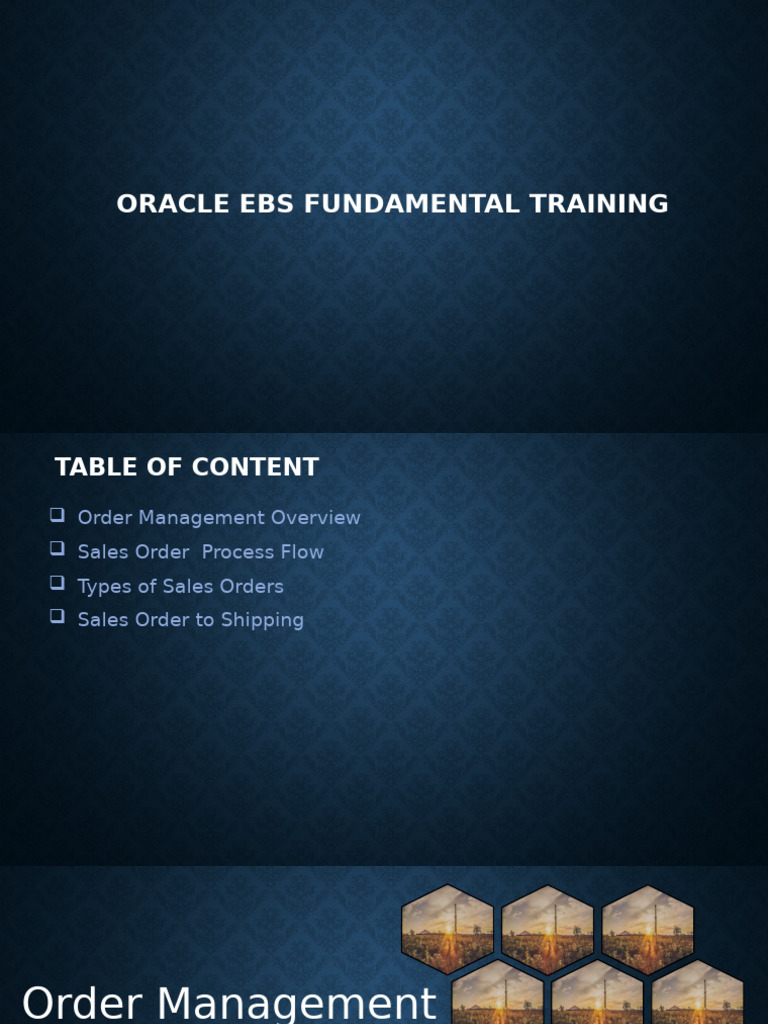 Oracle Ebs Fundamental Training - Session 6 | PDF