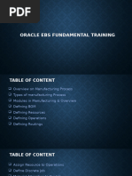 Oracle EBS R12 Manufacturing Overview | PDF | Production And ...