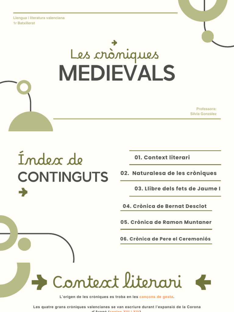 Les Cròniques Medievals | PDF