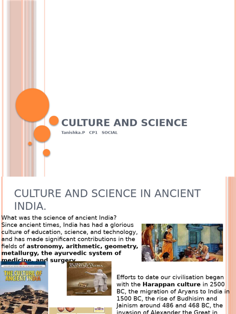 Ancient Indian Culture and Science | PDF | Social Science | Religion ...