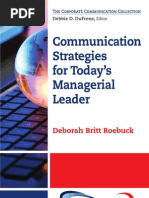 Download Communication Strategies for Todays Managerial Leader by Business Expert Press SN78418090 doc pdf