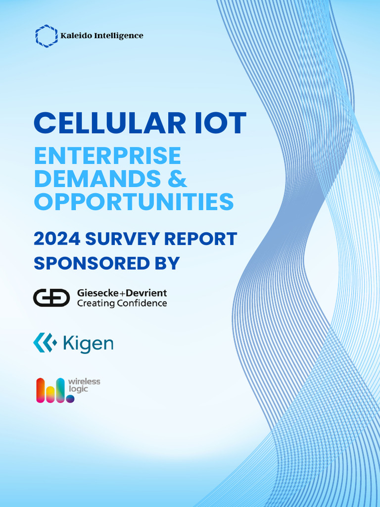 2024 Cellular IoT Demand Survey Insights | PDF | Internet Of Things ...