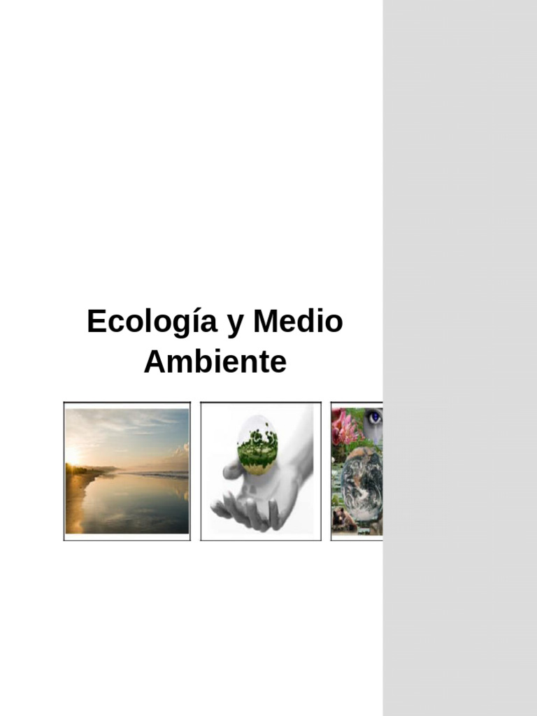 Modulo Ecologia y Medio Ambiente | PDF | Ecología | Entorno natural