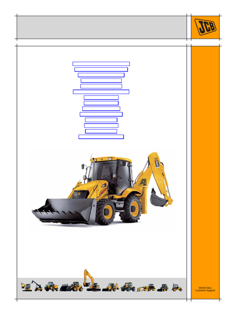 Section G: Service Manual - Backhoe Loader | PDF | Brake | Valve