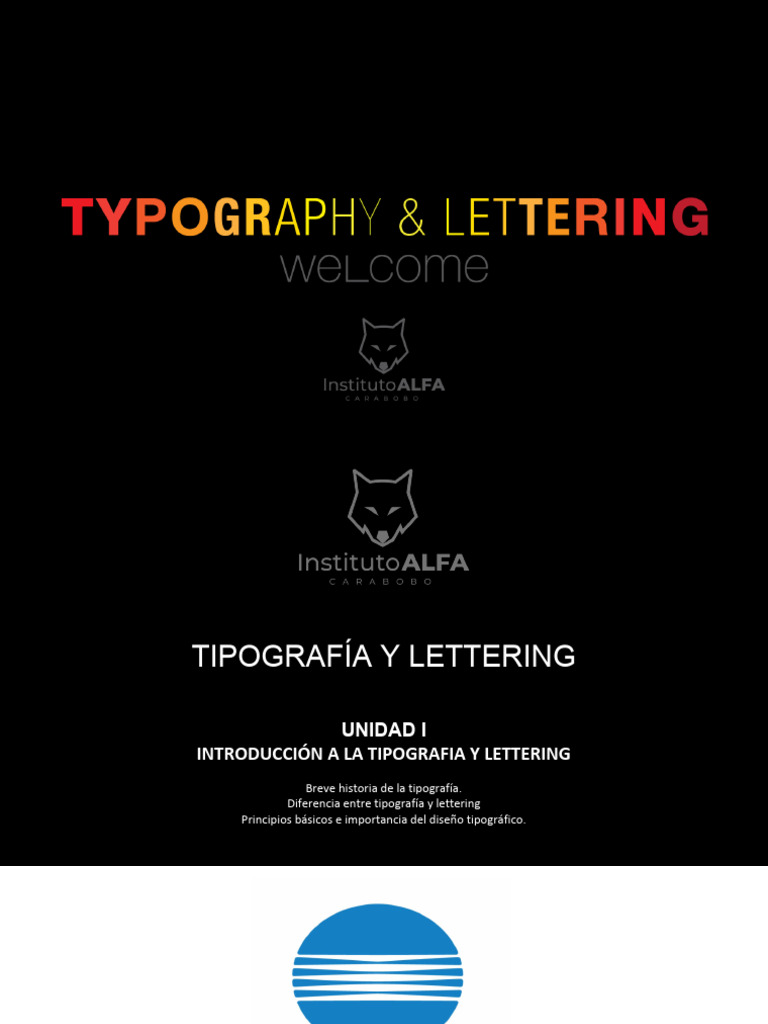 Introduccion A La Tipografia y Lettering | PDF | Serif | Tipografía
