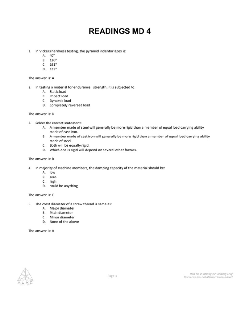 MD Terms 4 | PDF