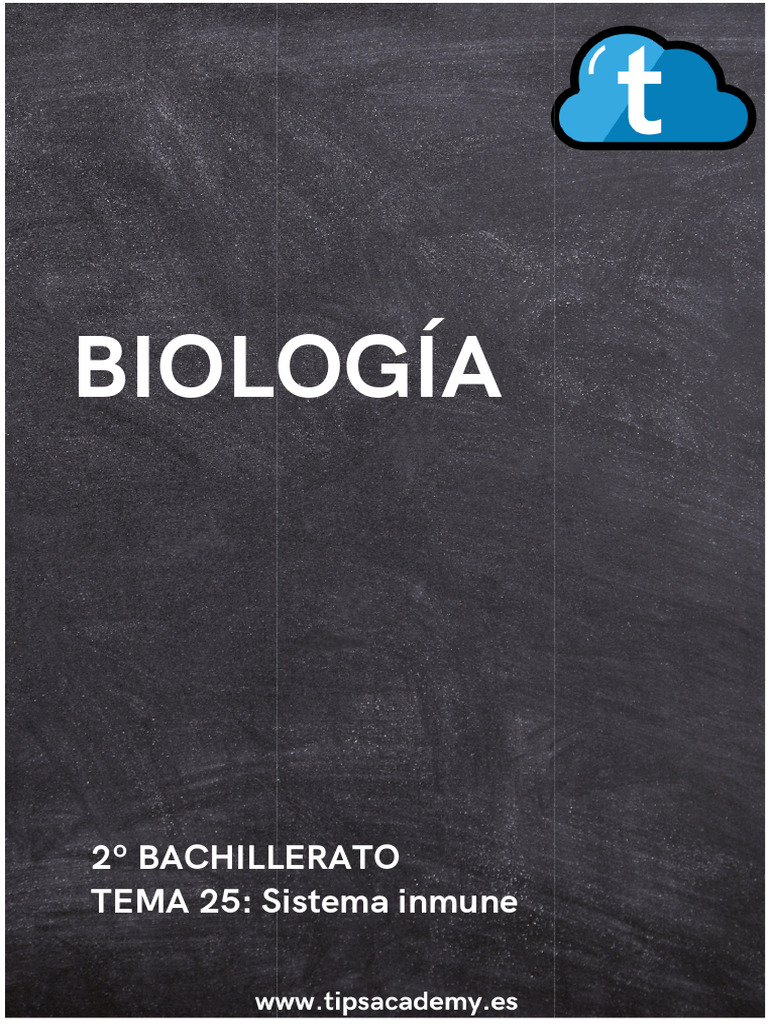 Tema 25 Sistema Inmune Pdf Linfocitos Sistema Inmune