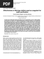 Download Effectiveness of Moringa Oleifera Seed as Coagulant by Luis Hernandez Alvarez SN78422140 doc pdf