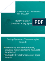 Hormonal &amp; Metabolic Respons of Trauma