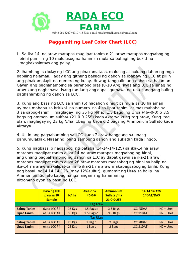LCC Reading | PDF