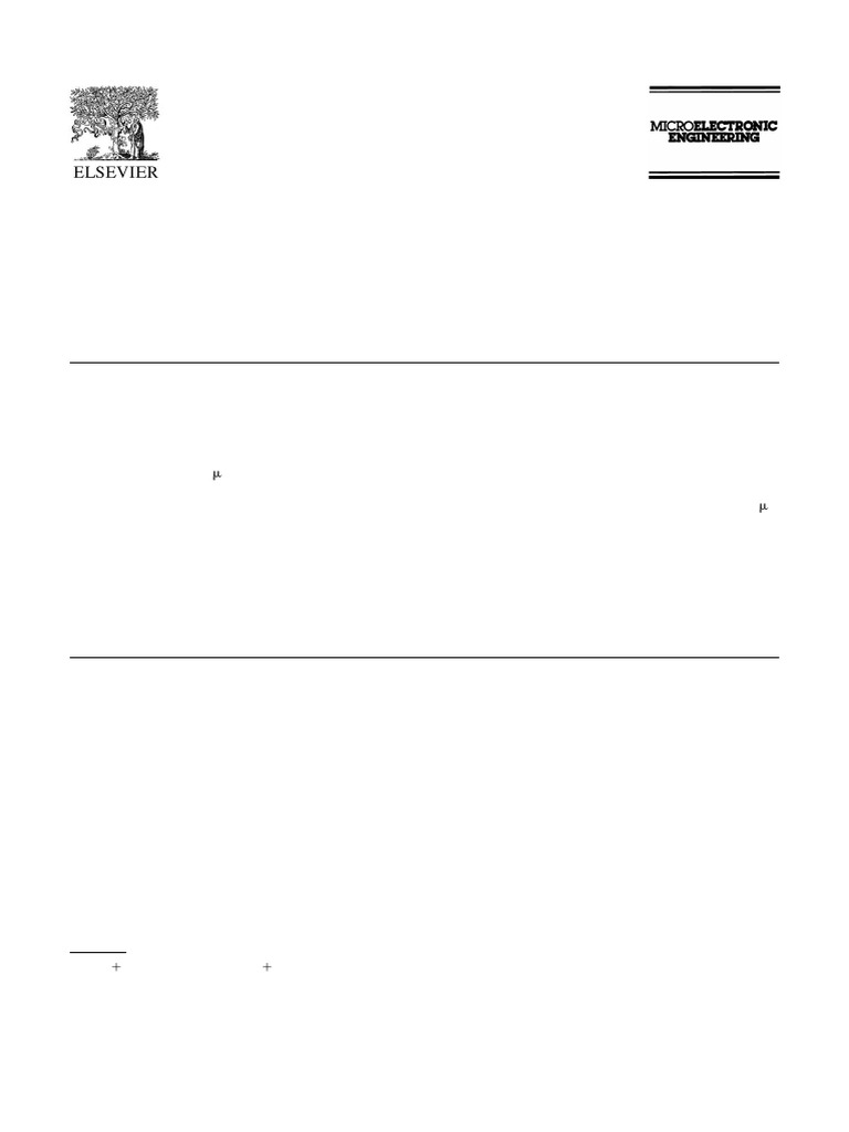 Hahn 2001 | PDF | Wafer (Electronics) | Semiconductor Device Fabrication