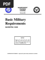 Download US Navy Course NAVEDTRA 14325 - Basic Military Requirements by Georges SN7842453 doc pdf