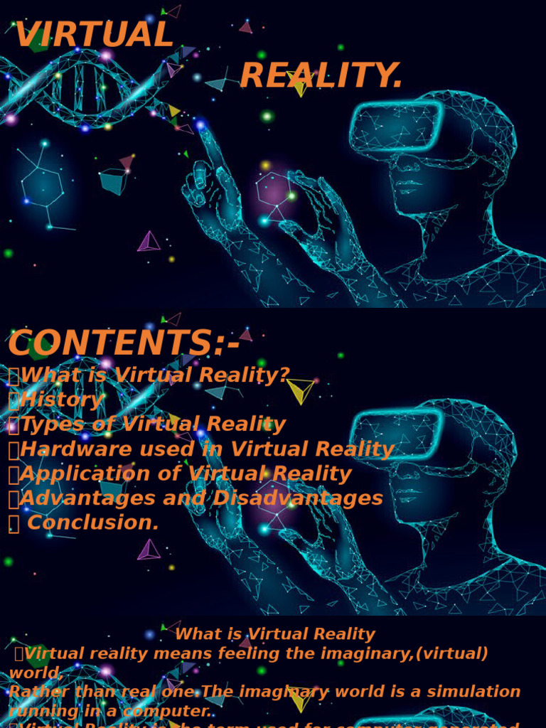 Virtualreality1 230905152824 c86cf10c | PDF | Virtual Reality | Computing