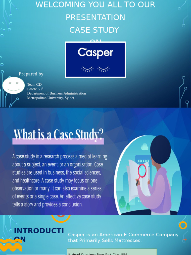 Casper E-Commerce Case Study Overview | PDF | Brand | Business Process