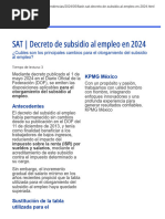 Decreto Subsidio Al Empleo 2026 | PDF | Salario mínimo | Salario