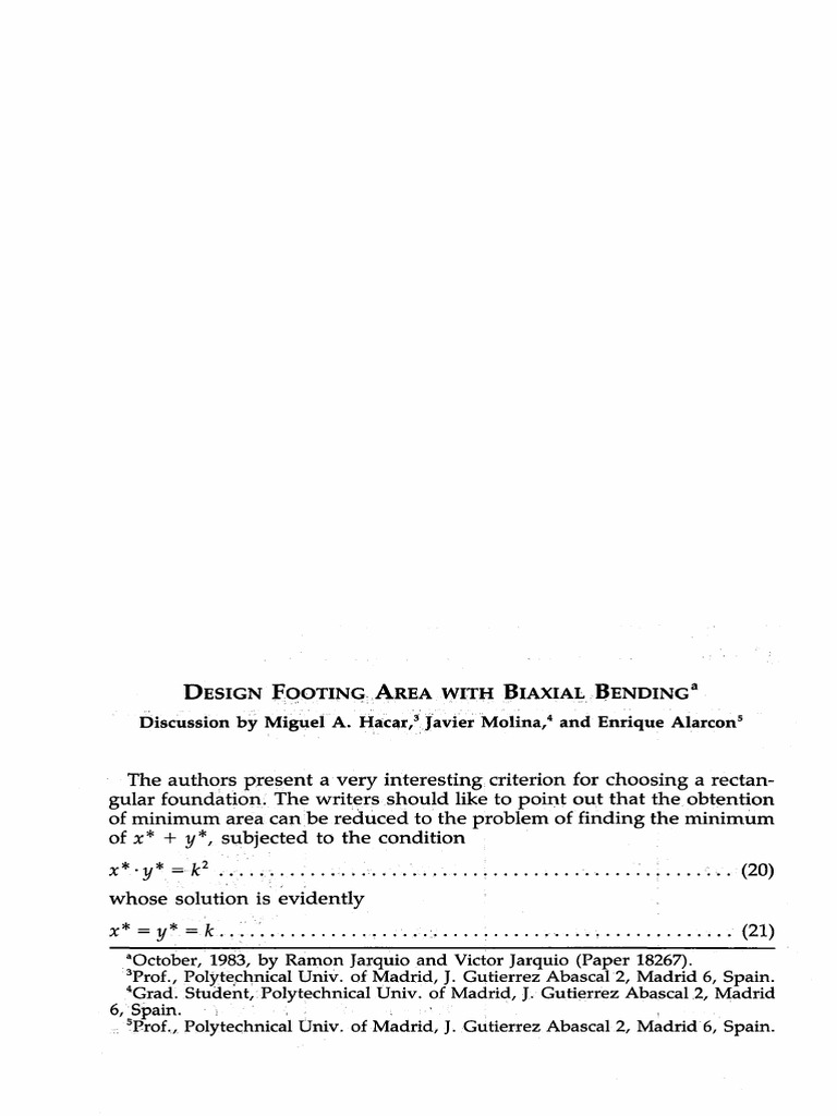 Design Footing | PDF