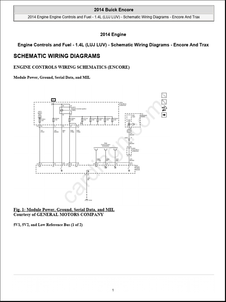 2014 engine engine controls and fuel 1 4l luj luv schematic