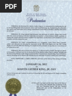 Download Statement From Governor Chris Christie on Dr Martin Luther King Jr Day by Governor Chris Christie SN78425441 doc pdf