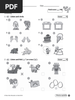 Kids Can 2 Unit 1 Test PDF | PDF