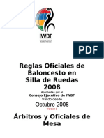 Arbitros y Oficiales de Mesa Obligaciones y Derechos