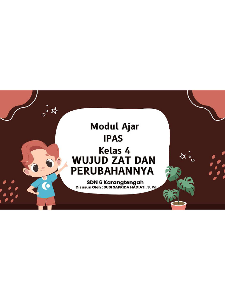 Modul Ajar Ipas Kelas 4 | PDF
