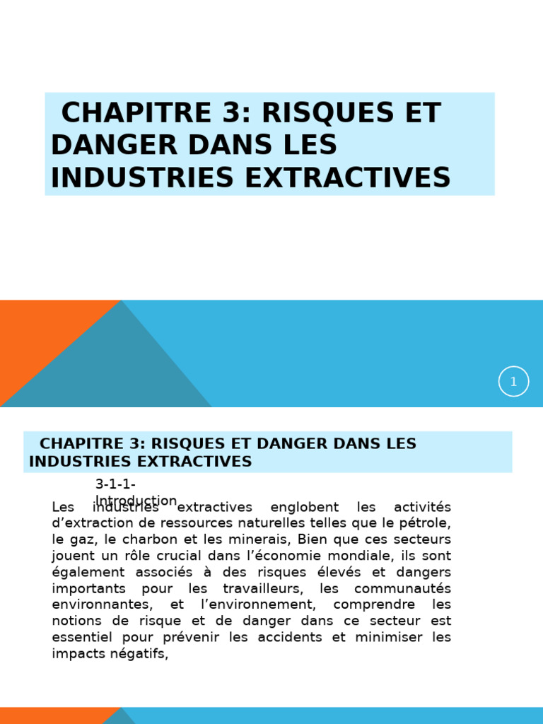Sécurité Industrielle - Chapitre 3-24-25 | PDF | Risque | Sécurité