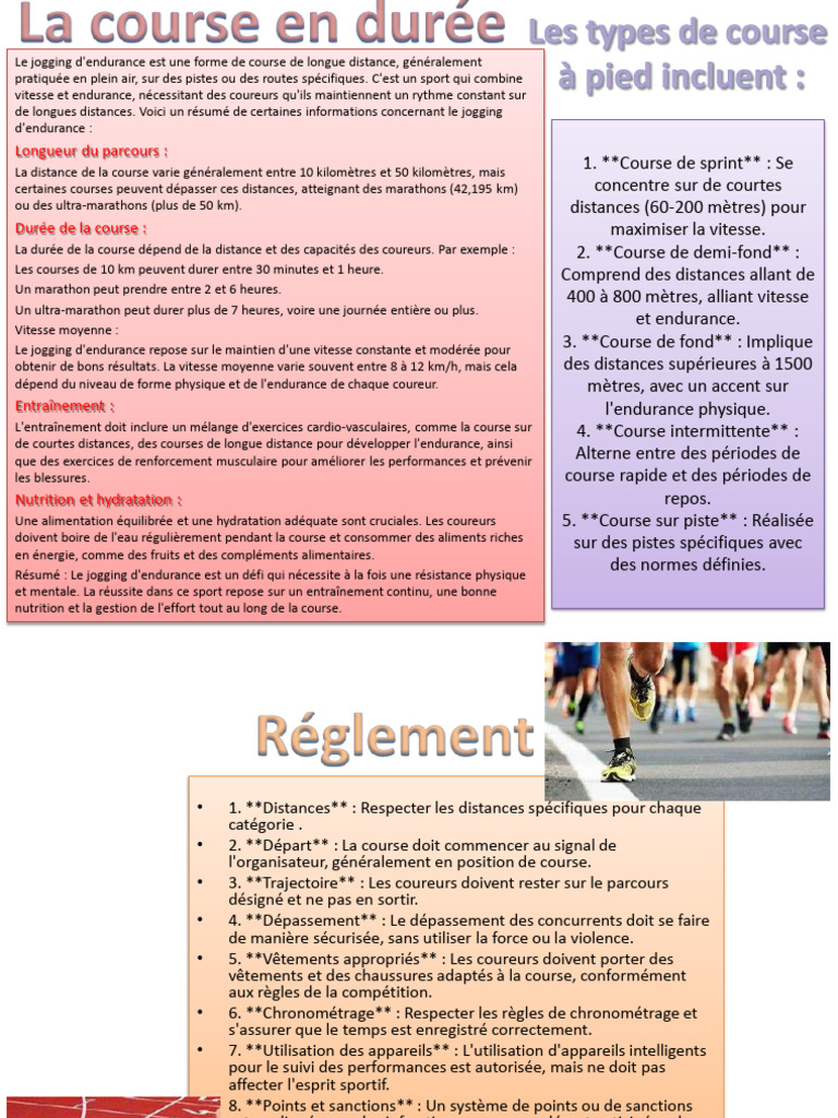 Jogging d'endurance : Guide complet | PDF | Course à pied
