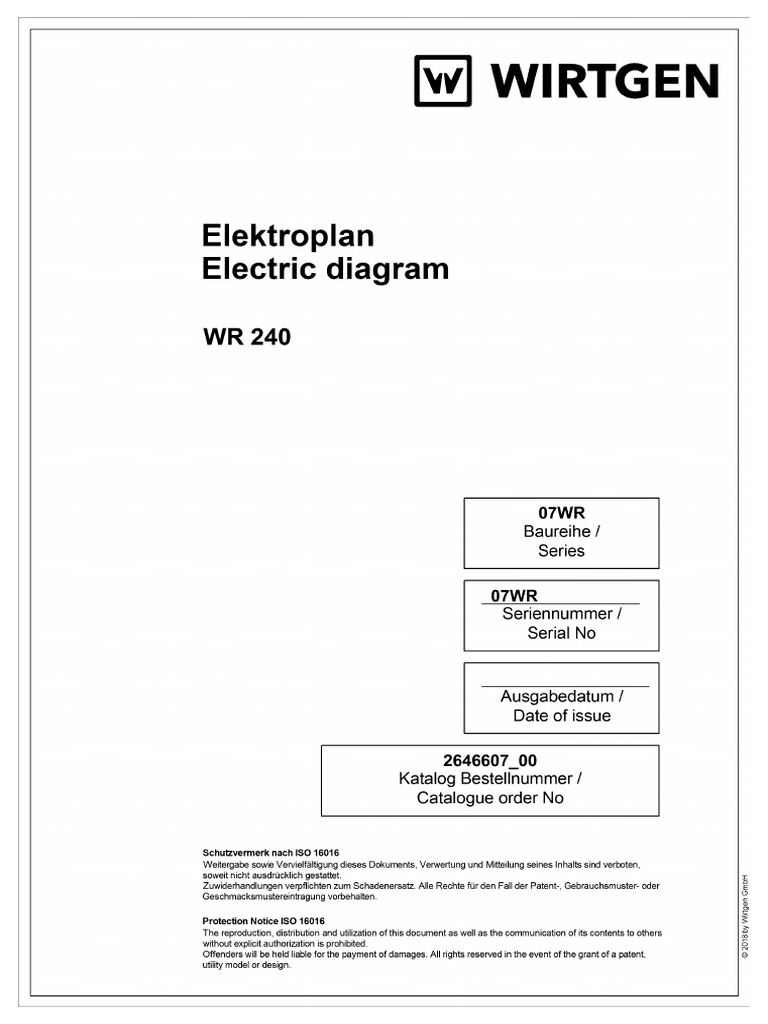 Esquema Eléctrico - DIAGRAMA ELÉCTRICO (SN 312-9999) | PDF