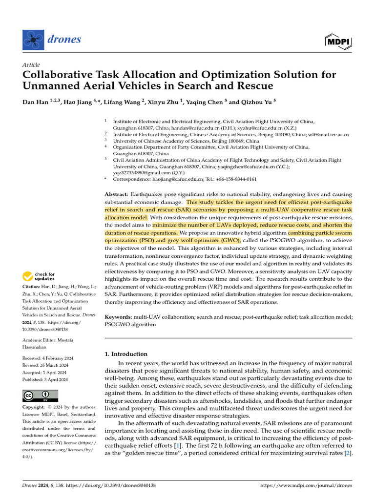 Collaborative Task Allocation And Optimization Solution For Unmanned