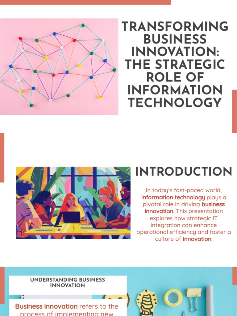 Slidesgo Transforming Business Innovation The Strategic Role of ...