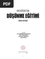 Düşünme Eğitimi | PDF
