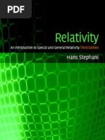 Relativity an Introduction to Special and General Relativity