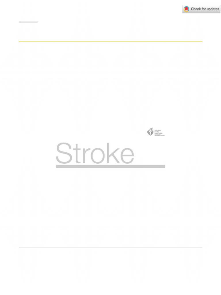 Bushnell Et Al 2024 2024 Guideline For The Primary Prevention of Stroke ...