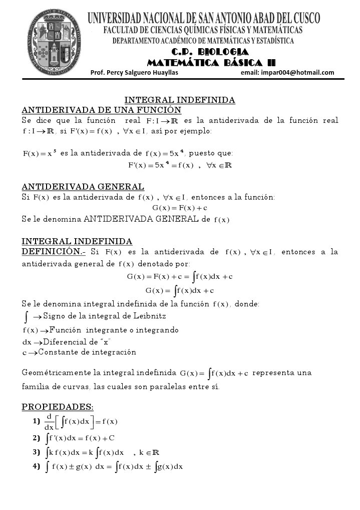 Integrales Pdf