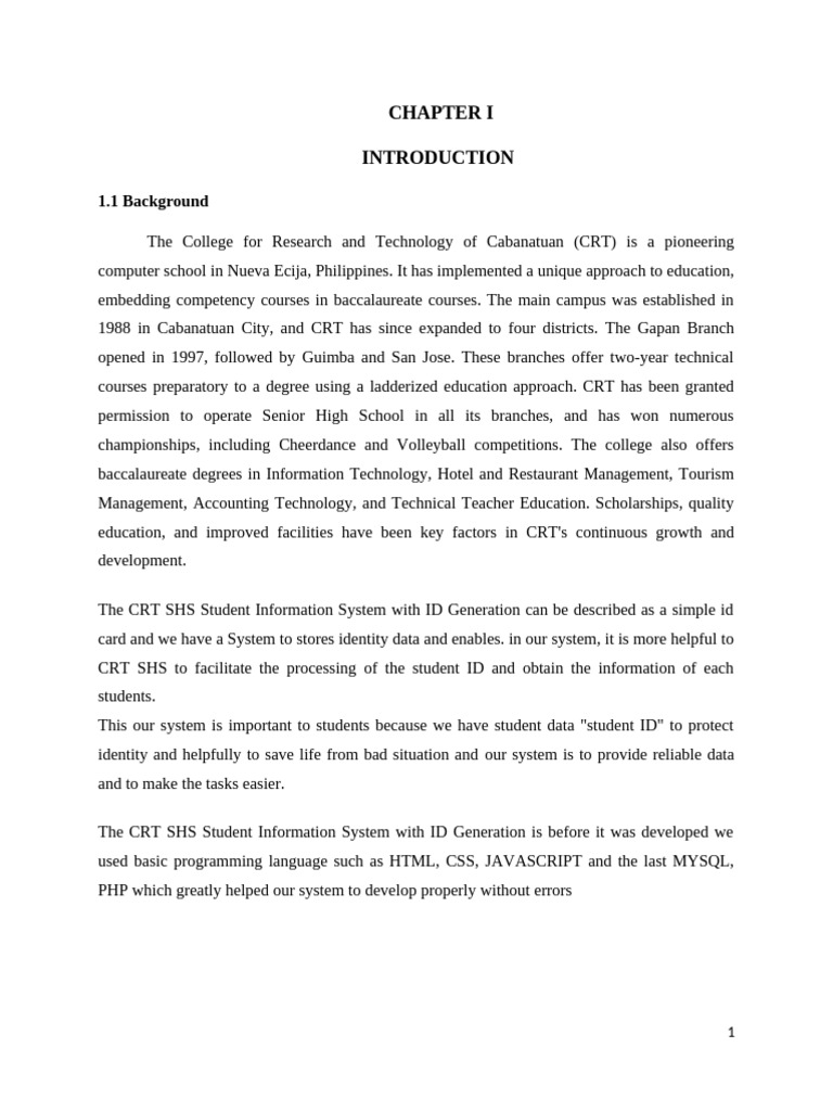 CRT SHS System | PDF | System | Systems Engineering